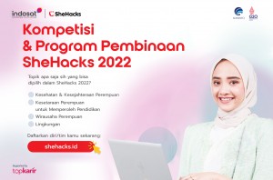 SheHacks 2022: Program Pemberdayaan Perempuan berhadiah Total Rp150 Juta!