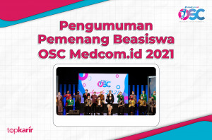Beasiswa Pengumuman Pemenang Beasiswa OSC Medcom.id 2021
